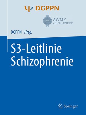 cover image of S3-Leitlinie Schizophrenie